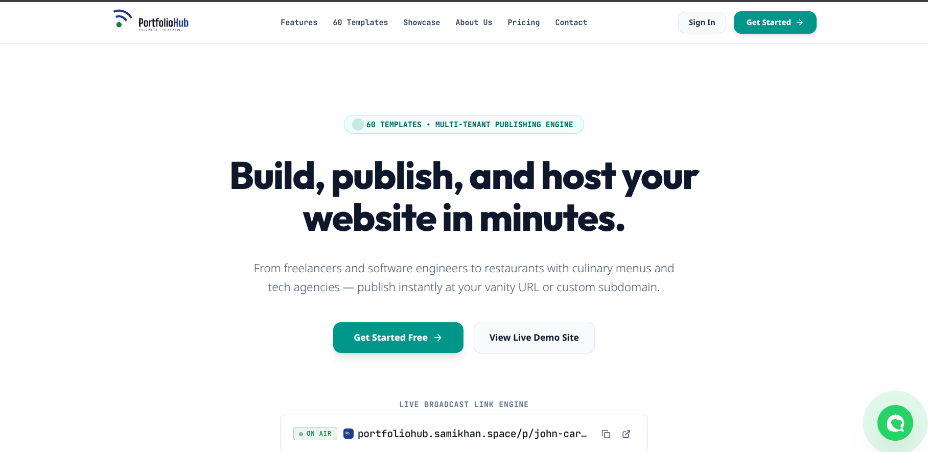 Portfolio Hub 1